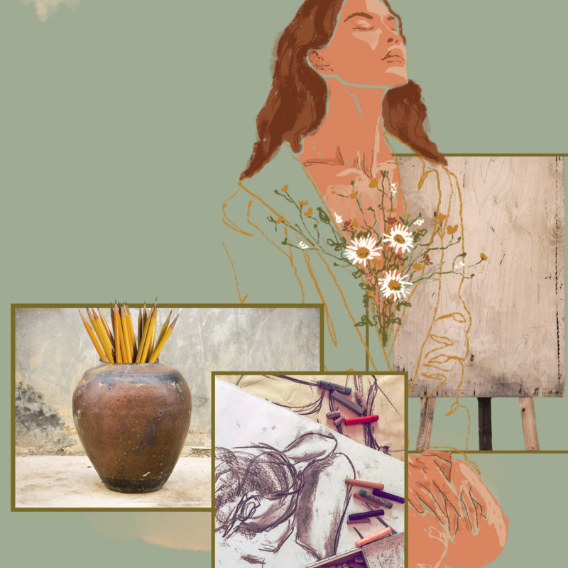 Compositions: Life Drawing and Piano - Event image
