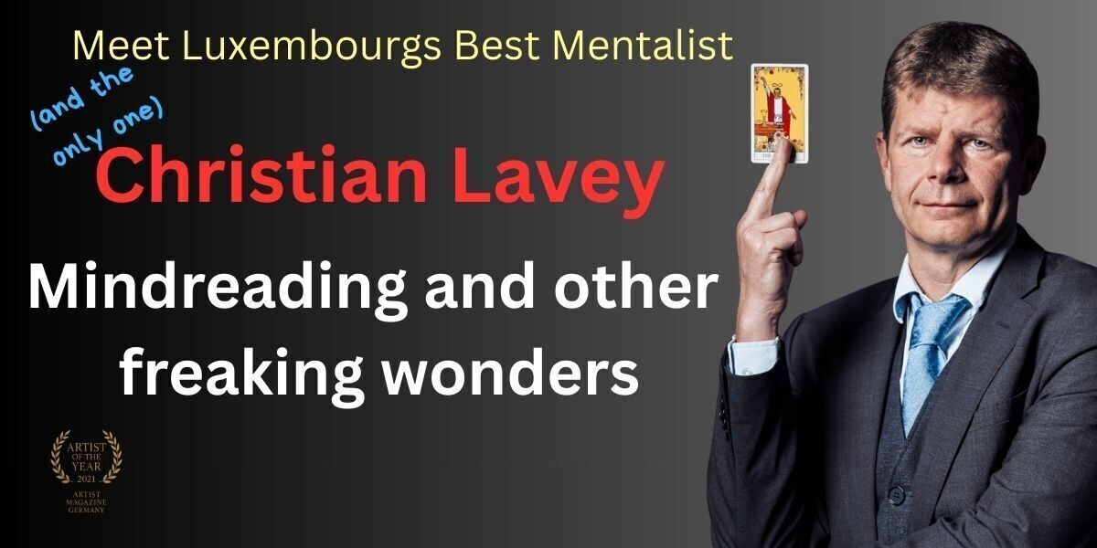 Mindreading and Other Freaking Wonders with Christian Lavey