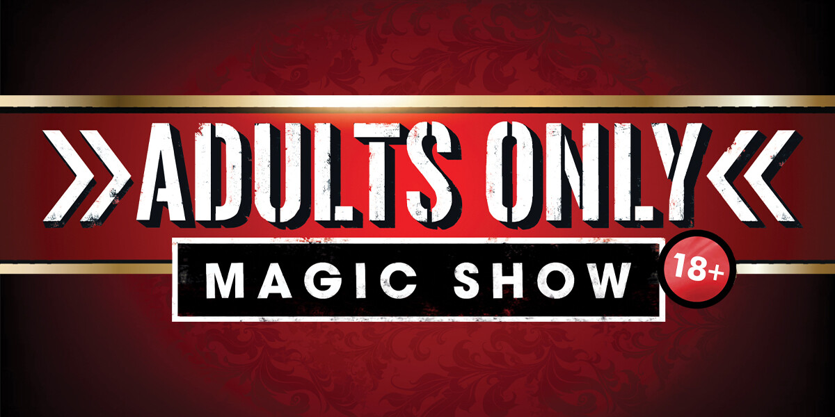 Adults Only Magic Show–'Adults Only Magic Show' show logo.