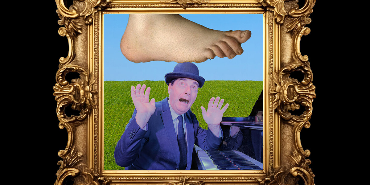 A Monty Python Cabaret Singalong Circus–DrH at a piano