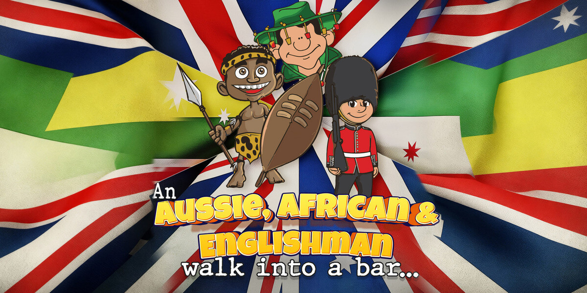 An Aussie, African and Englishman Walk Into a Bar...