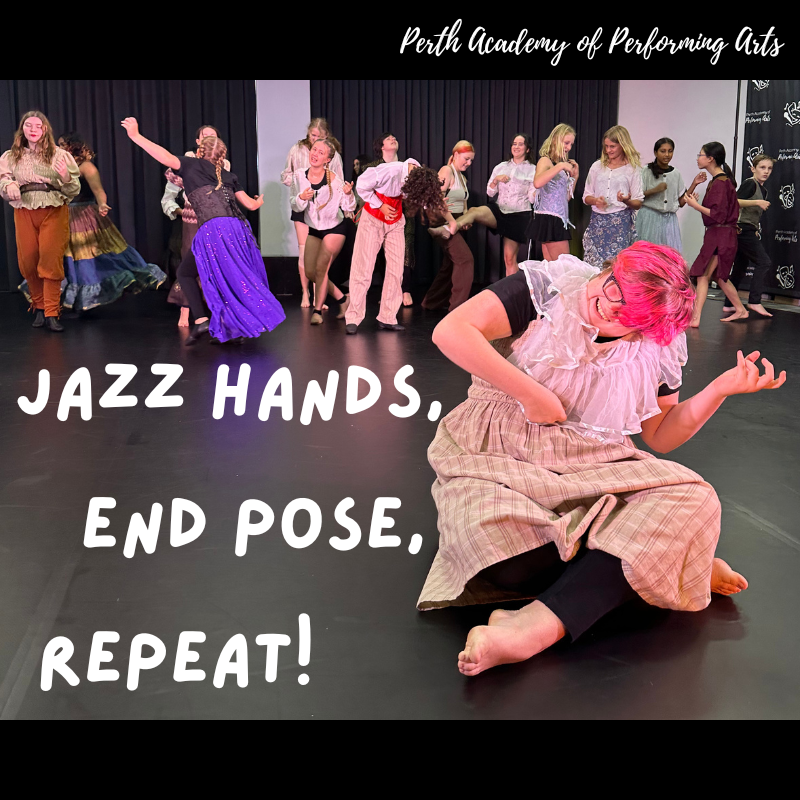Jazz Hands, End Pose, Repeat! - Event image