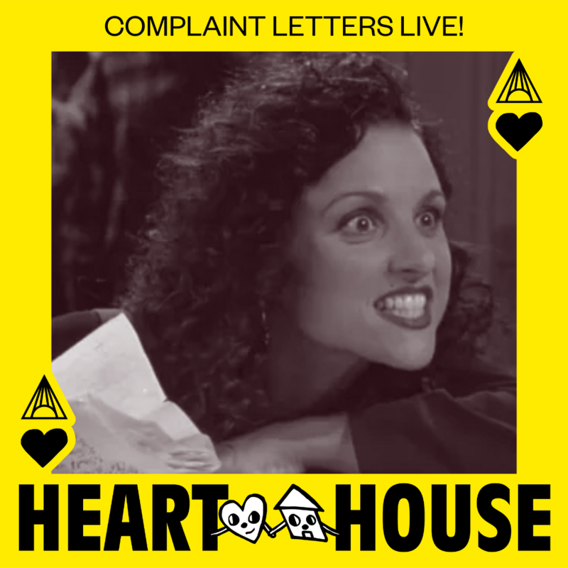To Whom It May Concern: Complaint Letters Live! - Event image