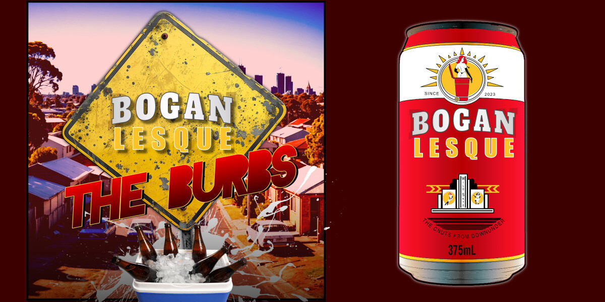 Boganlesque: The Burbs–Boganlesque show logo