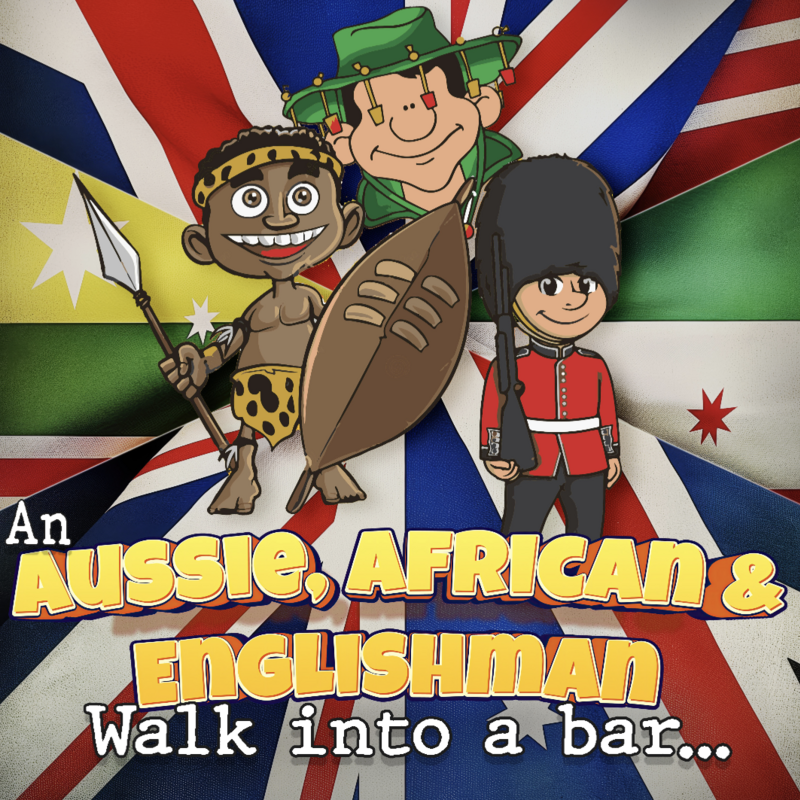 An Aussie, African & Englishman walk into a bar... - Event image
