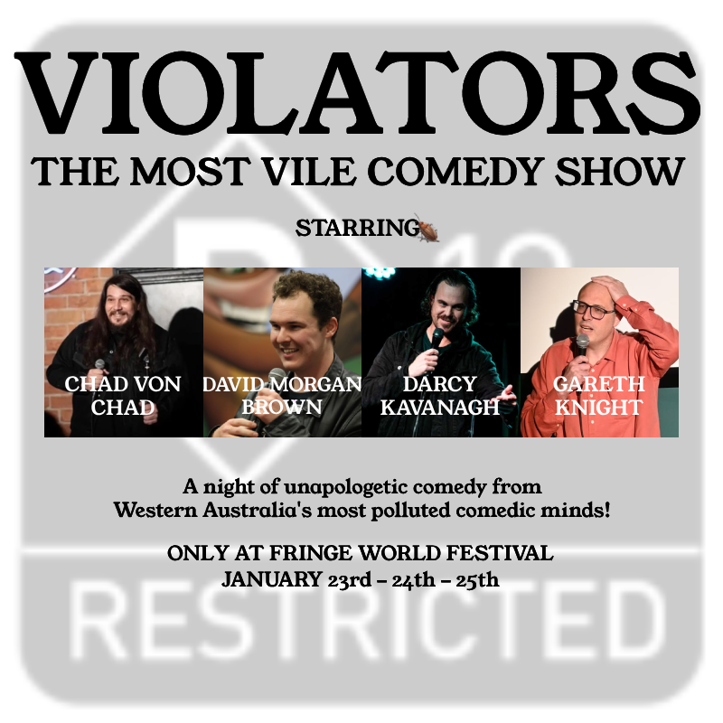 Violators - Most Vile Comedy Show - Event image