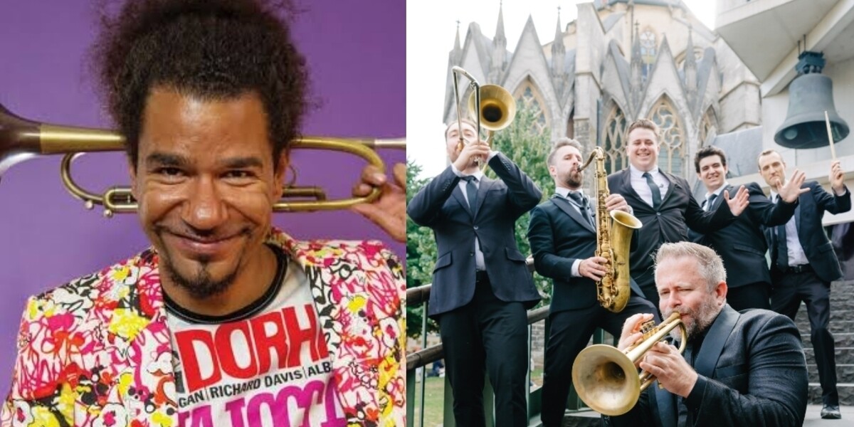 The Hot 6 Brass Band - Hot Jazz from New Orleans featuring Adam Hall and Ashlin Parker (USA)