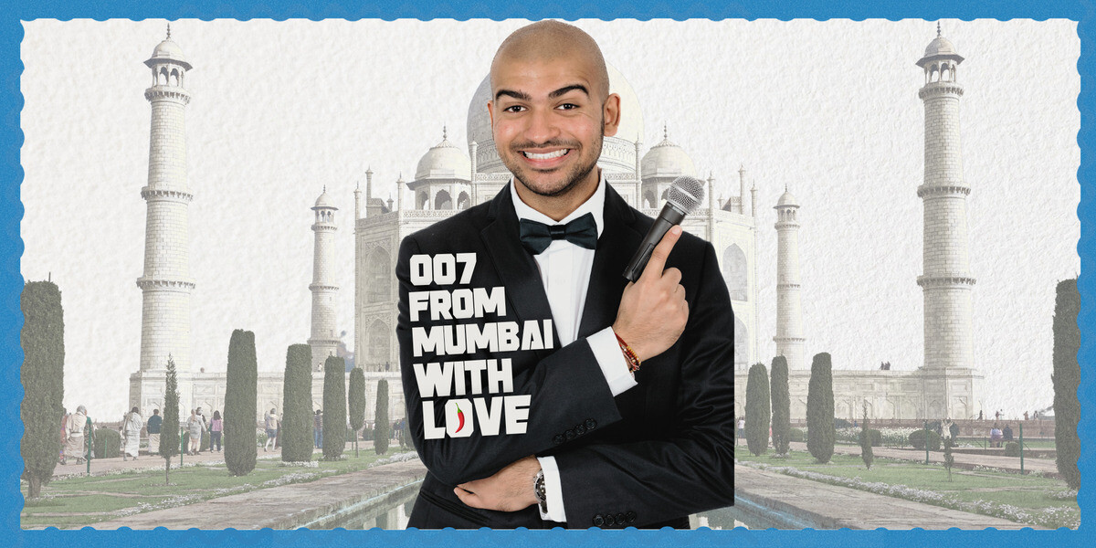 007 From Mumbai with Love–An Indian James Bond flaunting a beautiful smile.